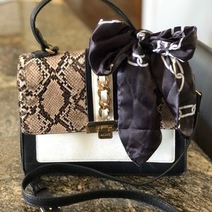 Faux snake Aldo satchel
